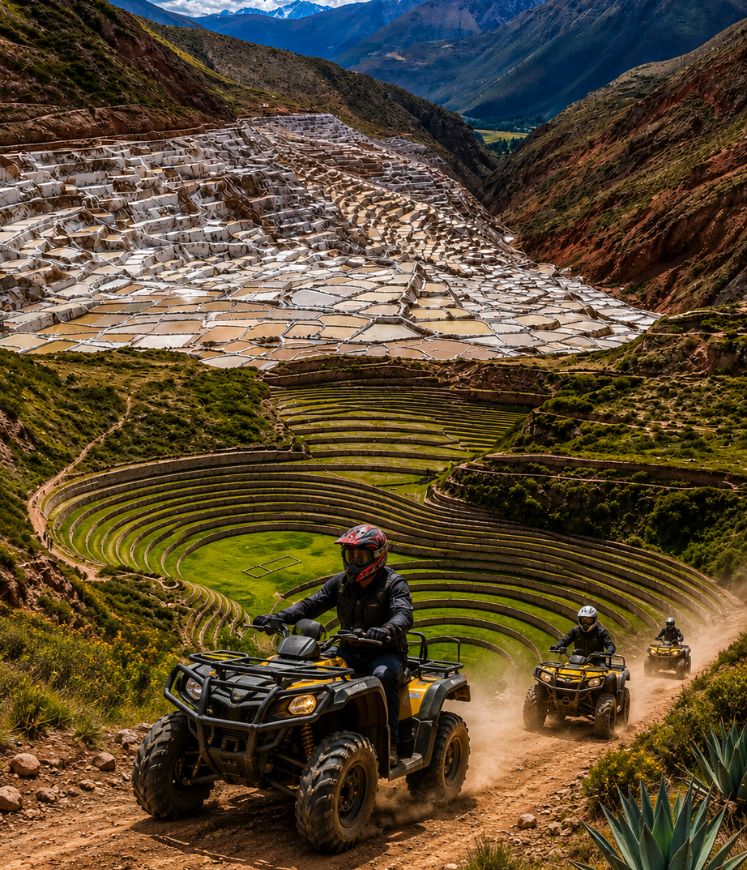 MARAS MORAY EN CUATRIMOTO